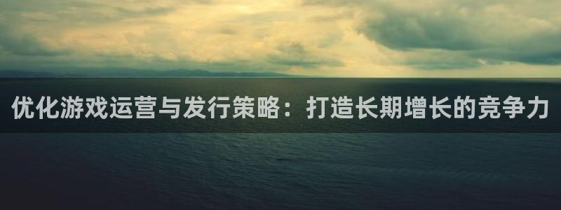 db电竞实业投资(东莞)有限公司：优化游戏运营与发行策略：打造长期增长的竞争力