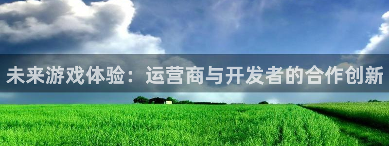 我要看db电竞：未来游戏体验：运营商与开发者的合作创新