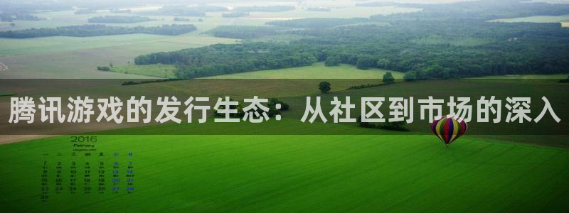 db电竞官网登录注册账号密码：腾讯游戏的发行生态：从社区到市场的深入