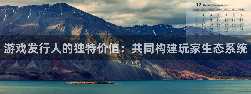 db电竞防水的质量怎么样：游戏发行人的独特价值：共同构建玩家生态系统